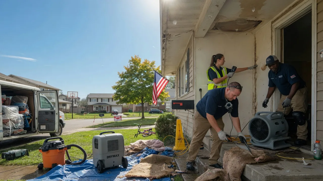 Water Damage Restoration in Hebron, MD near me